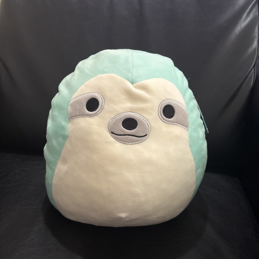 7" Kellytoy Squishmallow teal Easter 2021 AQUA THE SLOTH NWT